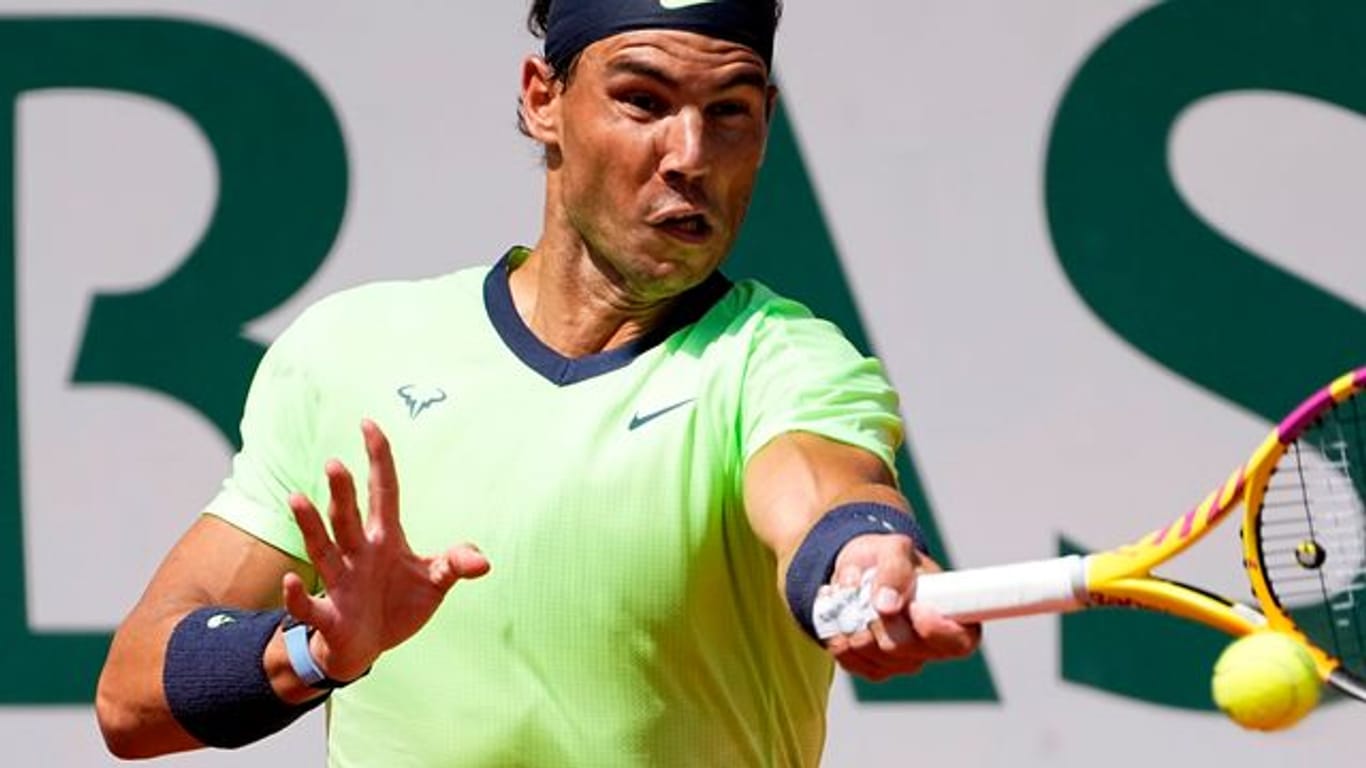 Kämpfte sich ins Halbfinale der French Open: Rafael Nadal.