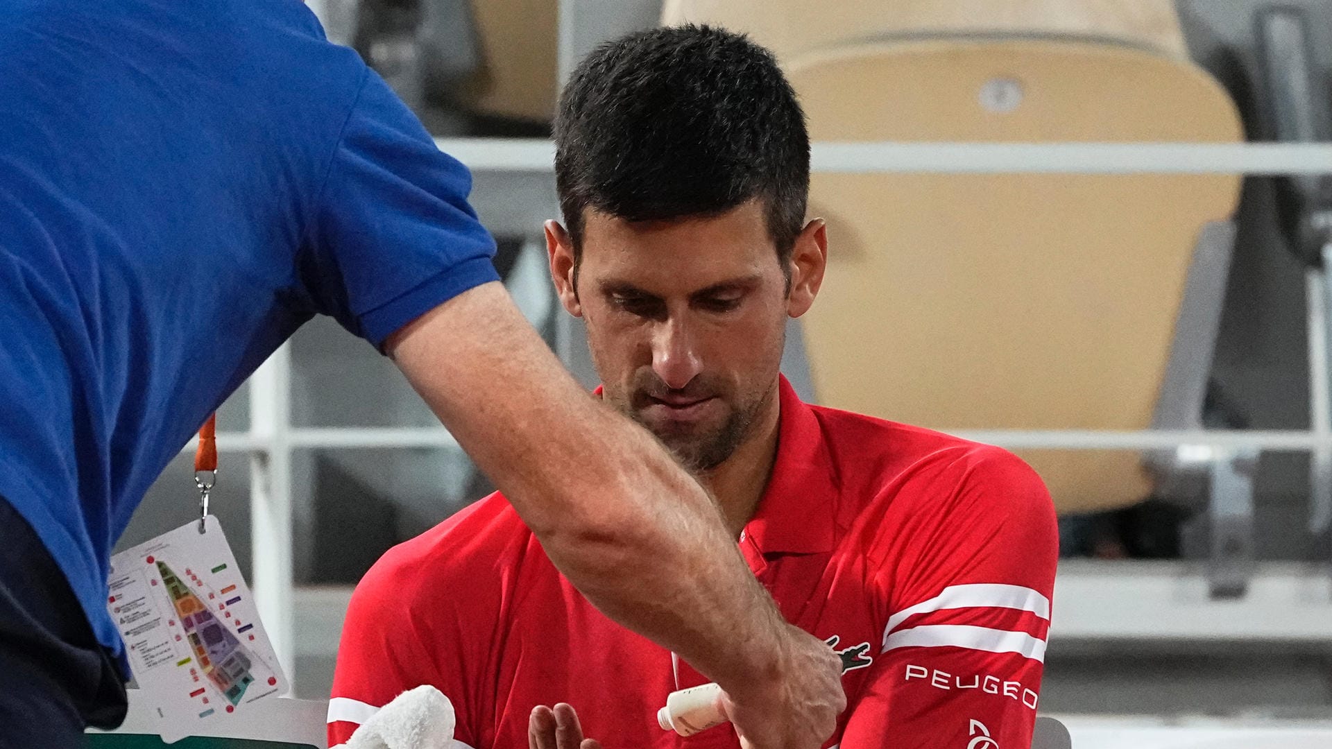 Novak Djokovic: Der serbische Tennisprofi geht gegen den Spanier Nadal ins Halbfinale. Novak Djokovic: Der serbische Tennisprofi geht gegen den Spanier Nadal ins Halbfinale.