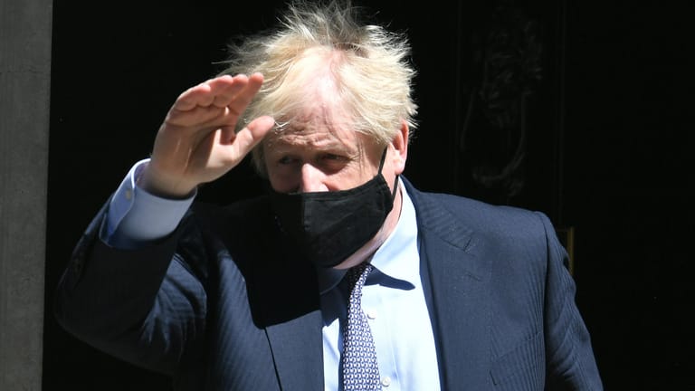Boris Johnson erwartet einen hohen Gast.