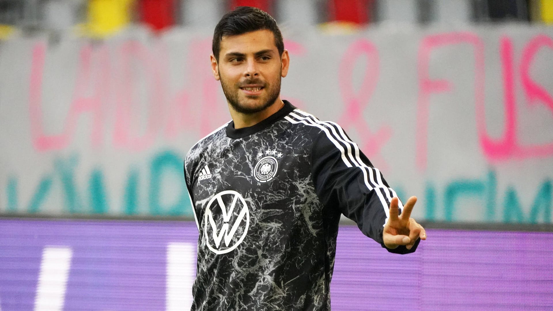 Kevin Volland: Der Angreifer ist nach knapp fünf Jahren Pause zurück im Kreis der DFB-Elf. Kevin Volland: Der Angreifer ist nach knapp fünf Jahren Pause zurück im Kreis der DFB-Elf.