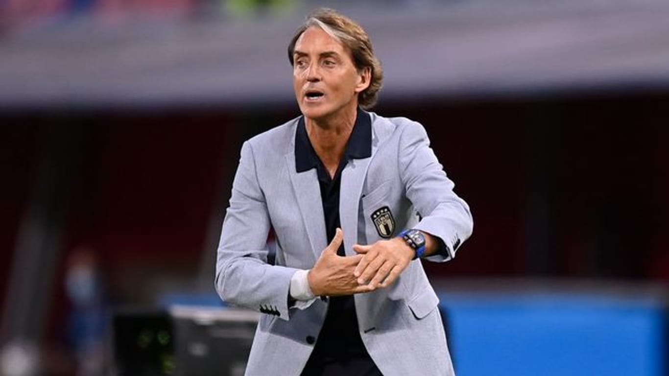 Hat großen Anteil an der Wiederauferstehung der Squadra Azzurra: Italiens Nationaltrainer Roberto Mancini.