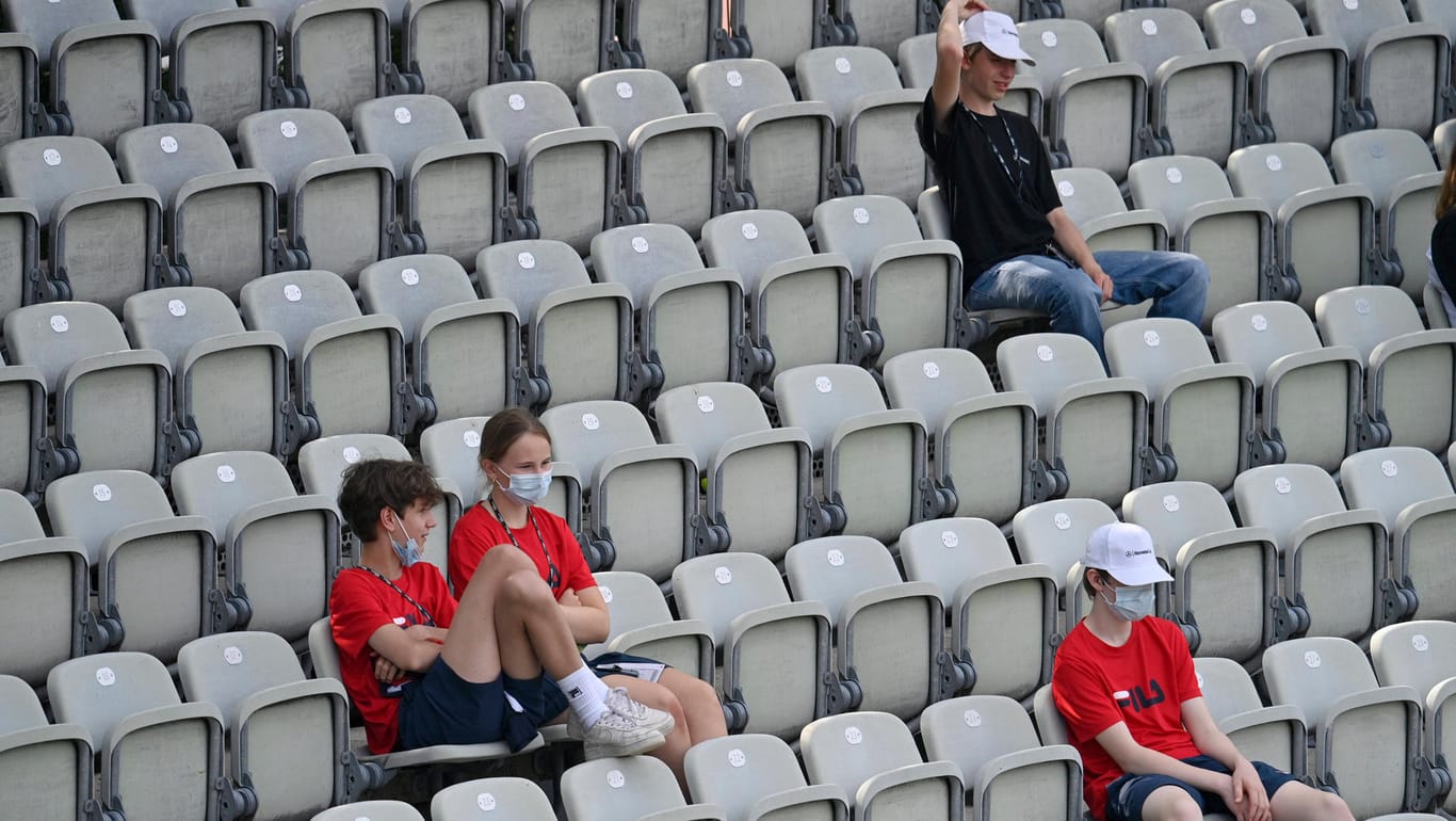 Zuschauer beim Tennis in Stuttgart: Wie werden Großveranstaltungen in diesem Sommer aussehen?