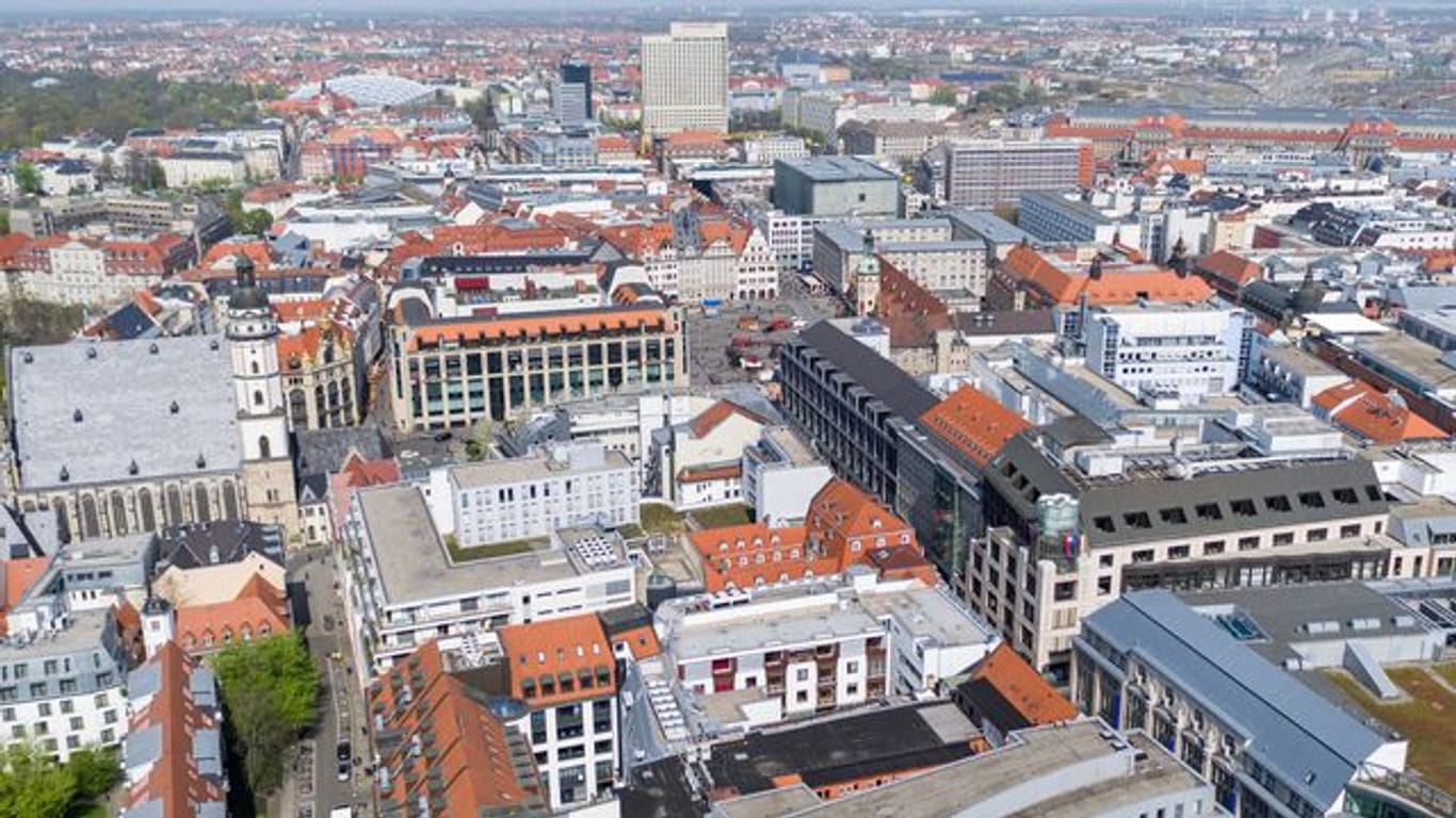Innenstadt von Leipzig