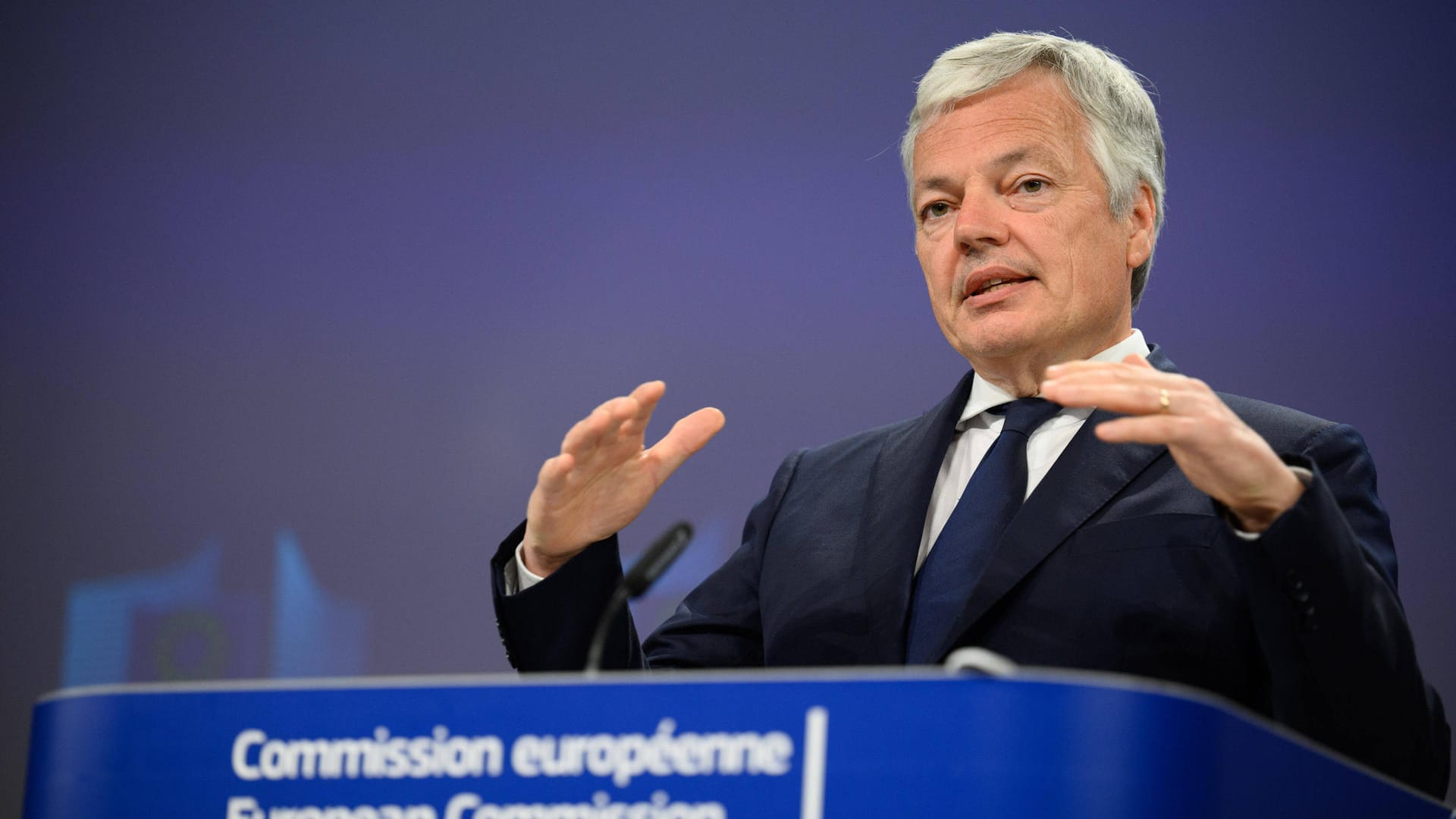 Didier Reynders, EU-Justizkommissar: Die Vorlage verstoße gegen das Prinzip der treuen Zusammenarbeit.