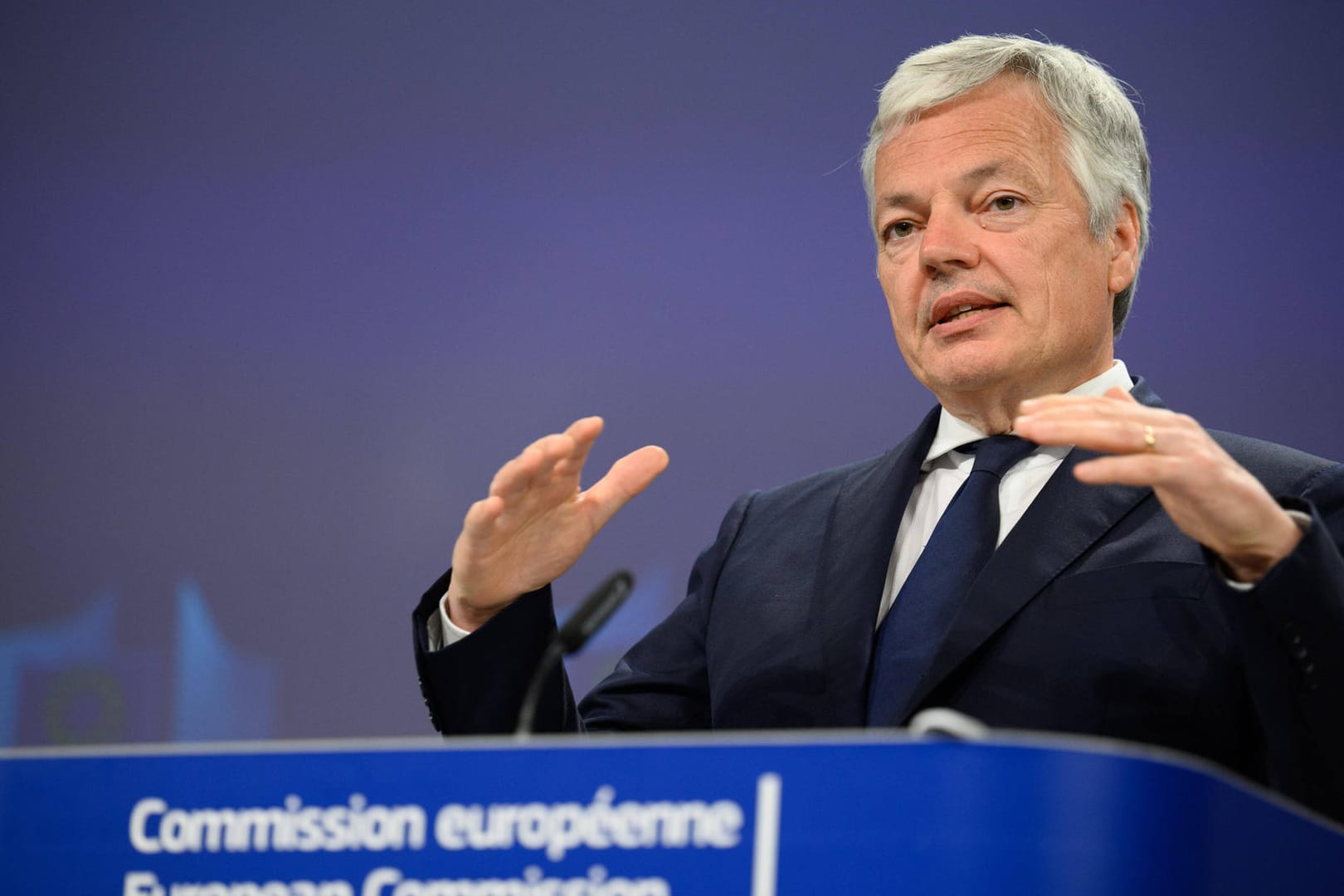 Didier Reynders, EU-Justizkommissar: Die Vorlage verstoße gegen das Prinzip der treuen Zusammenarbeit.