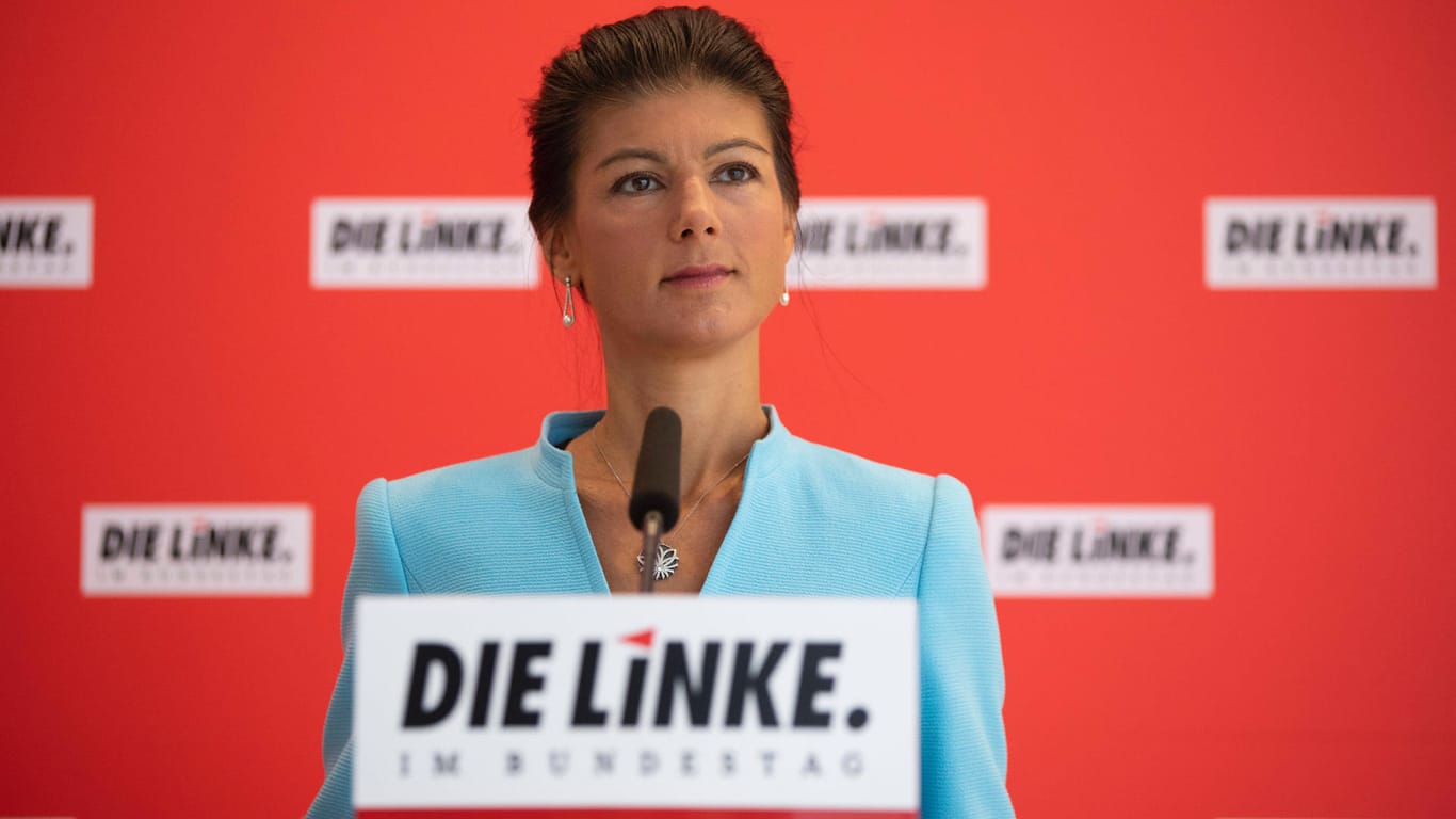 Sahra Wagenknecht, Spitzenkandidatin der Linken in Nordrhein-Westfalen: Die Partei verzeichnete in dem Bundesland nach Umfragen erhebliche Verluste.