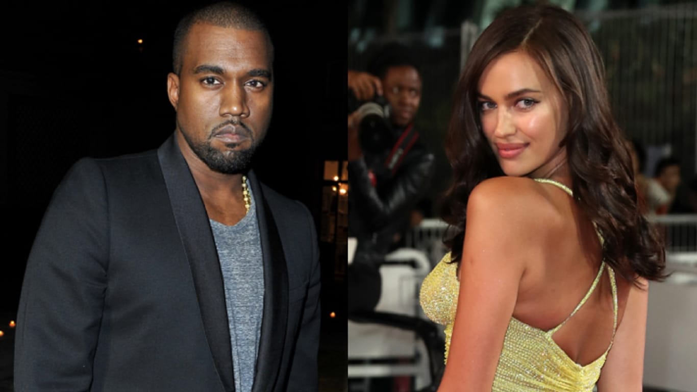 Kanye West und Irina Shayk: Der Rapper und das Model sollen mehr als gute Freunde sein.