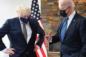 Der britische Premierminister Boris Johnson (l.) und US-Präsident Joe Biden: Die beiden planen eine Neuauflage der Atlantik-Charta von 1941.