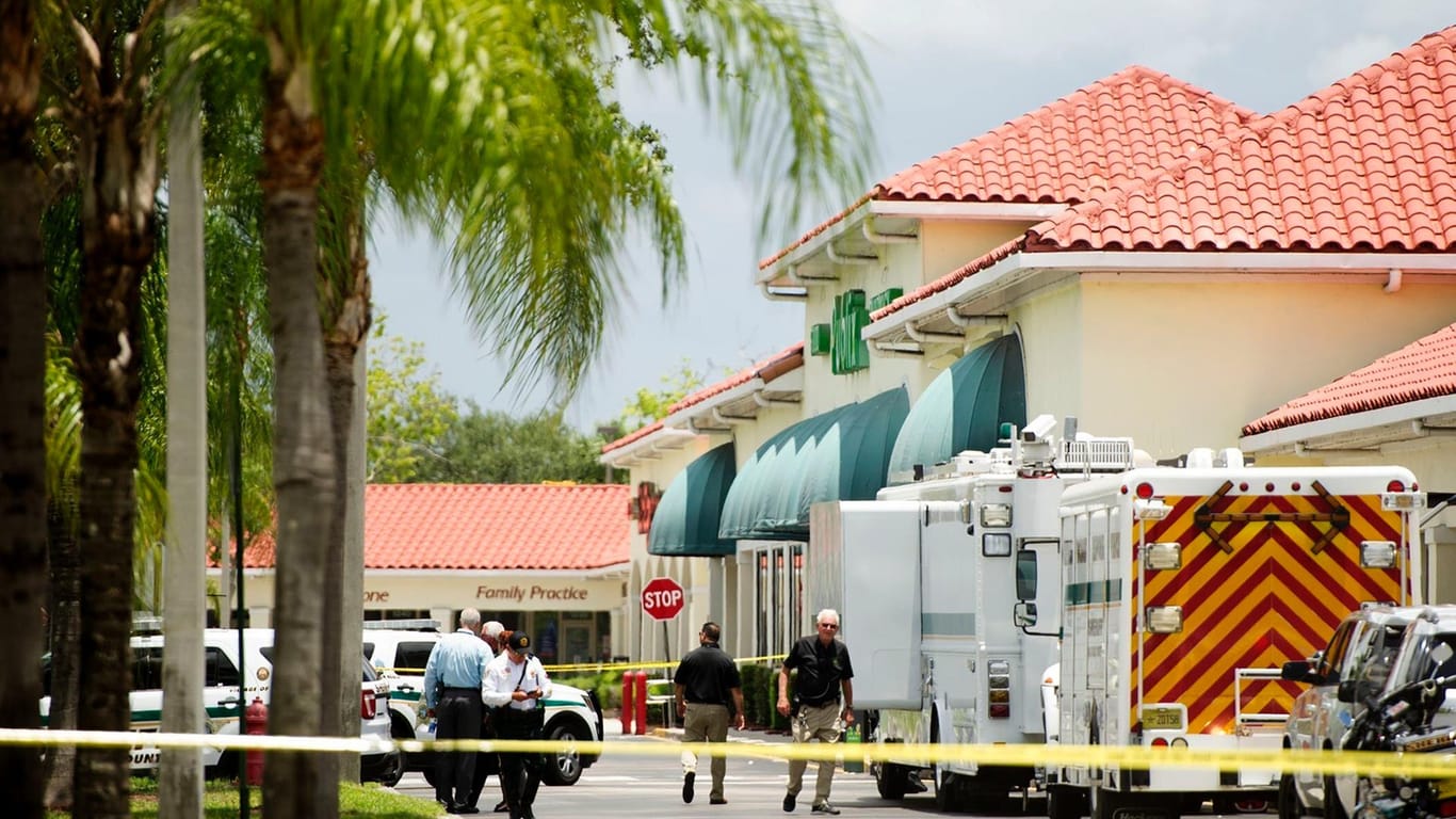 Der Tatort in Florida: In einem Supermarkt fielen Schüsse.