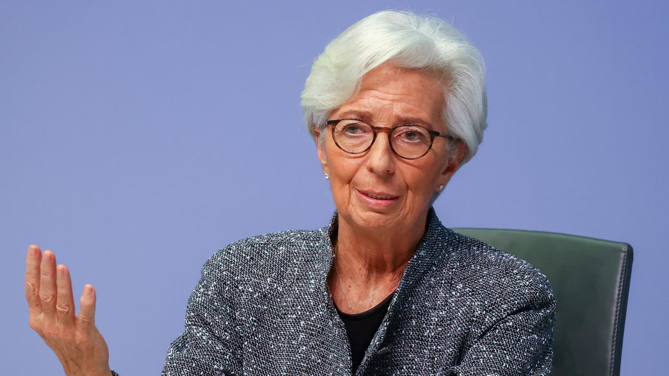 EZB-Chefin Christine Lagarde setzt auf die Null.