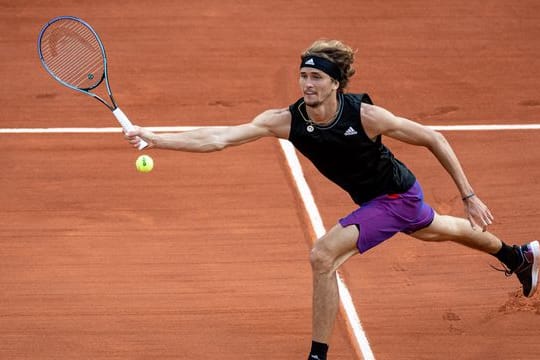 Alexander Zverev tritt heute gegen Stefanos Tsitsipas an.