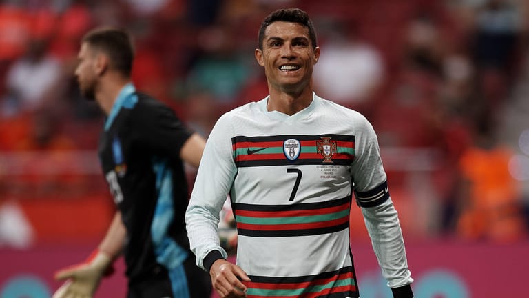Christiano Ronaldo: Der portugiesische Superstar von Juventus Turin kann macht der EM-Konkurrenz eine Kampfansage.