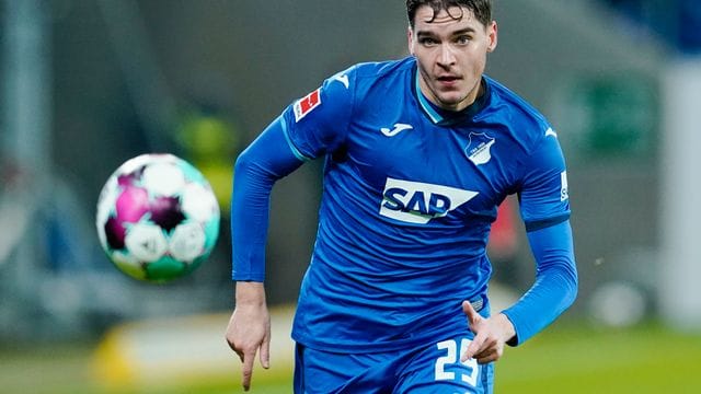 Ist wohl doch bei der EM für Dänemark am Ball: Hoffenheim-Profi Robert Skov.