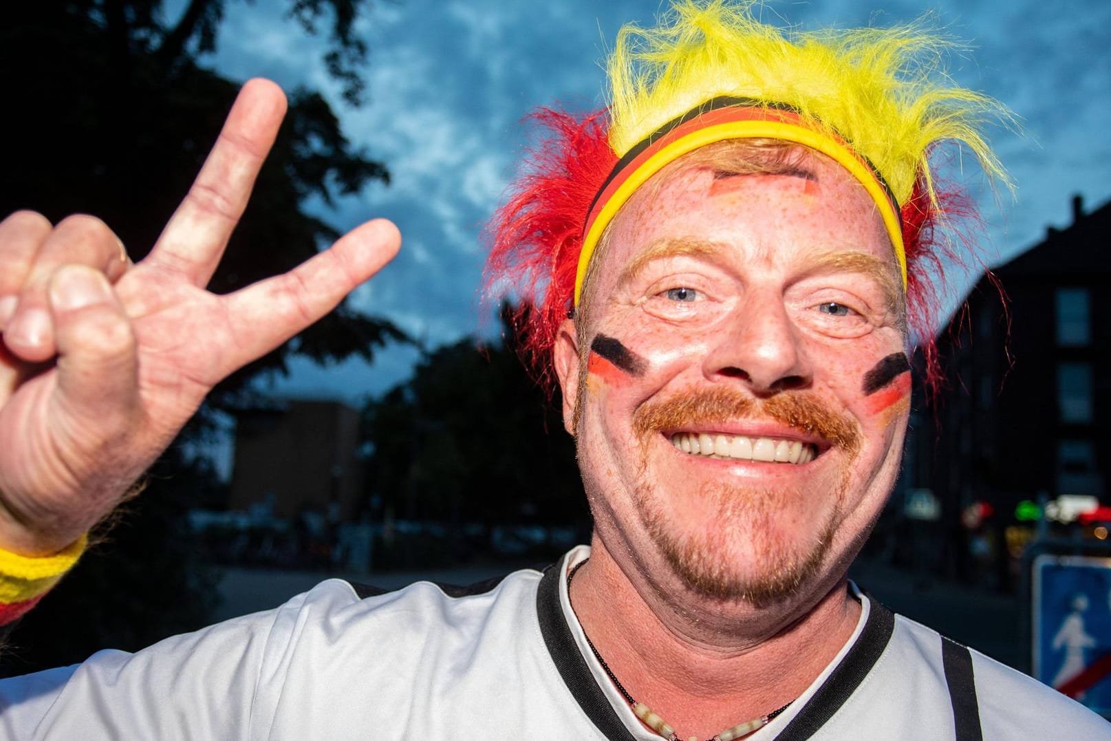 Fan der deutschen Nationalmannschaft bei der WM 2018: Diesen Sommer wird es wieder einige Möglichkeiten geben, gemeinsam mitzufiebern.