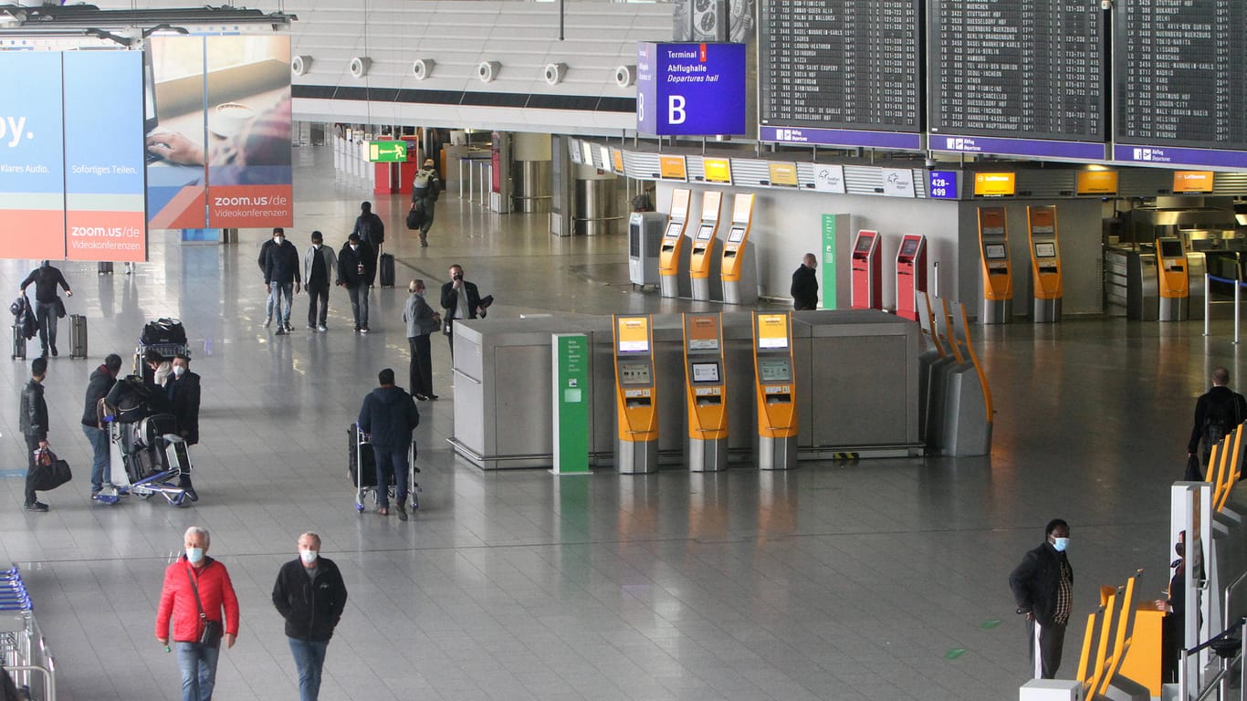 Frankfurt Flughafen: Die Bundespolizei hat hier einen sogenannten Reichsbürger festgenommen.