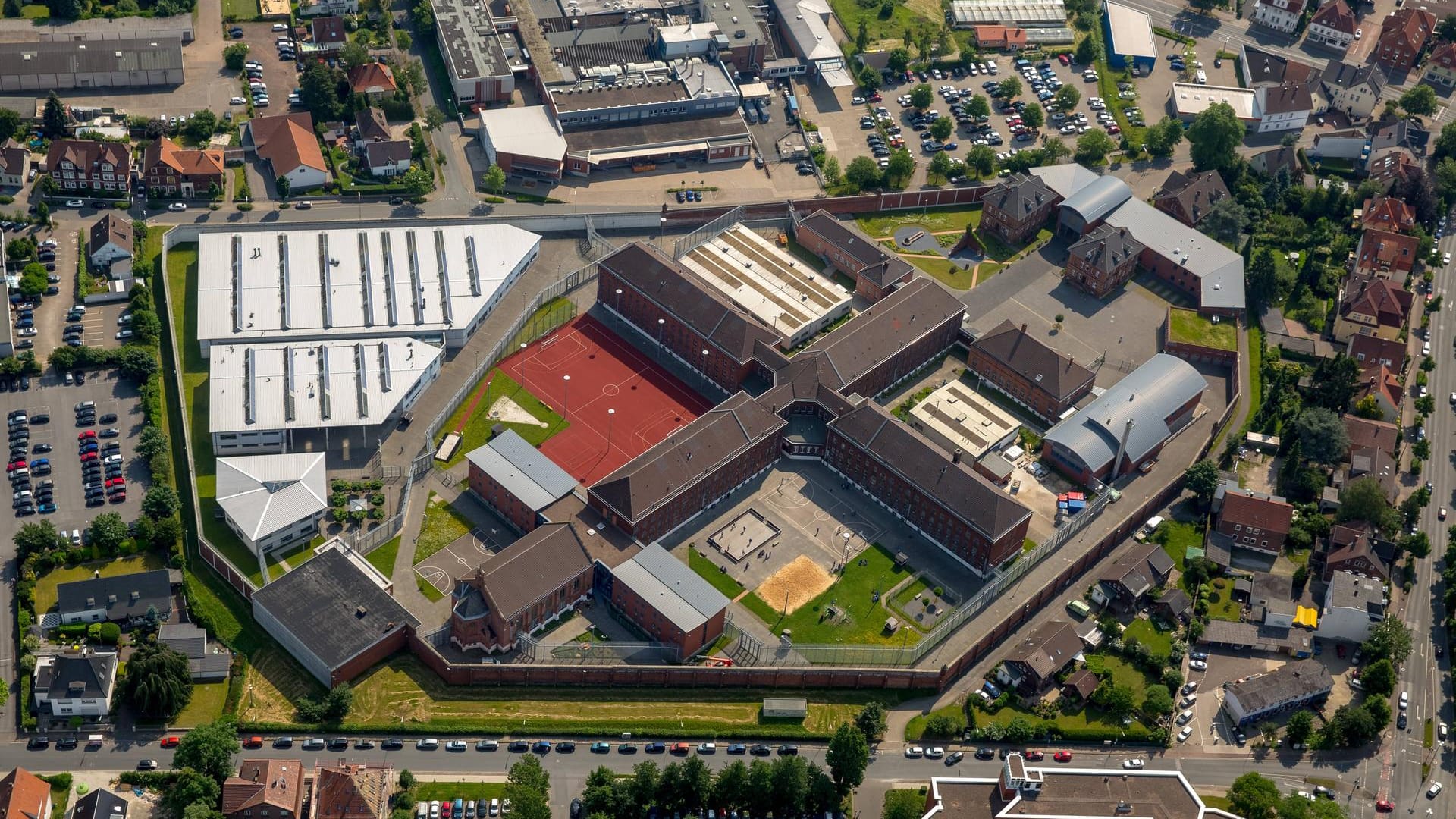 Justizvollzugsanstalt Herford: Es ist die größte JVA für Jugendliche. Justizvollzugsanstalt Herford: Es ist die größte JVA für Jugendliche.