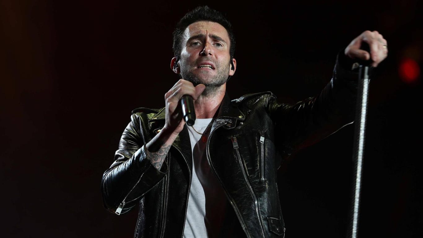 Adam Levine: Mit seiner Band Maroon 5 schrieb er Hits wie "Moves Like Jagger" oder "She Will Be Loved".