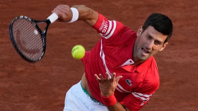 Steht im Endspiel von Paris: Novak Djokovic.