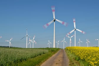 Windräder: Die Fläche für Windenergie soll vergrößert werden.