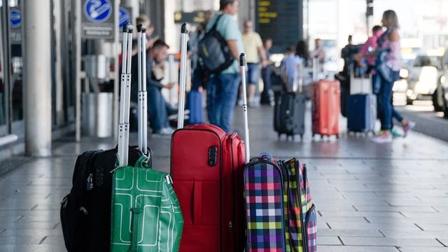 Gepäck am Flughafen Gepäck am Flughafen