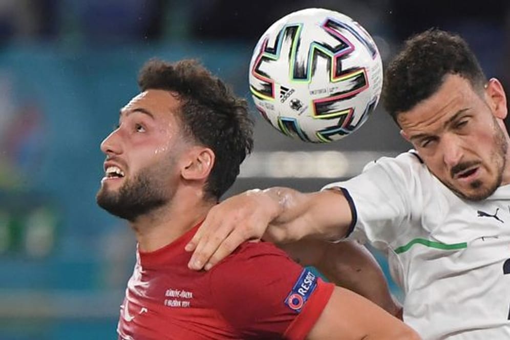Alessandro Florenzi beim EM-Eröffnungsspiel in Aktion.