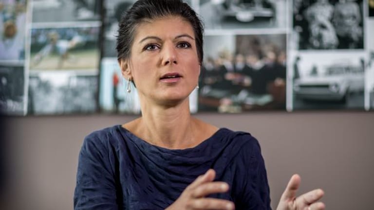 Sahra Wagenknecht: Sie sieht die Positionen der Parteien geschwächt.