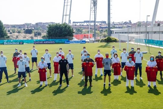 Bei Spanien stand vor dem EM-Auftakt weniger das Sportliche im Blickpunkt.