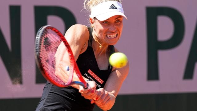 Angelique Kerber schied in Paris in der ersten Runde aus.