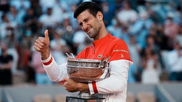 Novak Djokovic konnte die French Open zum zweiten Mal gewinnen. Novak Djokovic konnte die French Open zum zweiten Mal gewinnen.