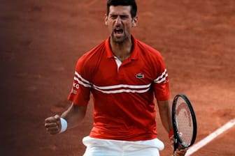 Novak Djokovic lag im French-Open-Finale bereits mit 0:2 in Sätzen hinten.