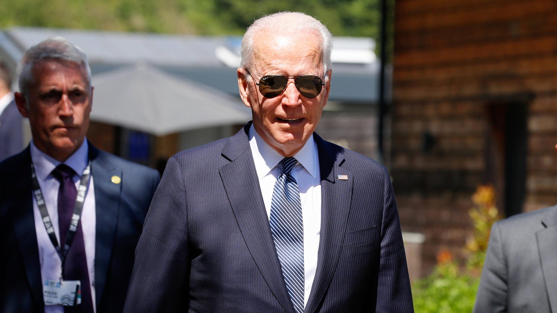 Joe Biden beim G7-Gipfel im englischen Carbis Bay: Der US-Präsident schlägt in Europa andere Töne als sein Vorgänger an.