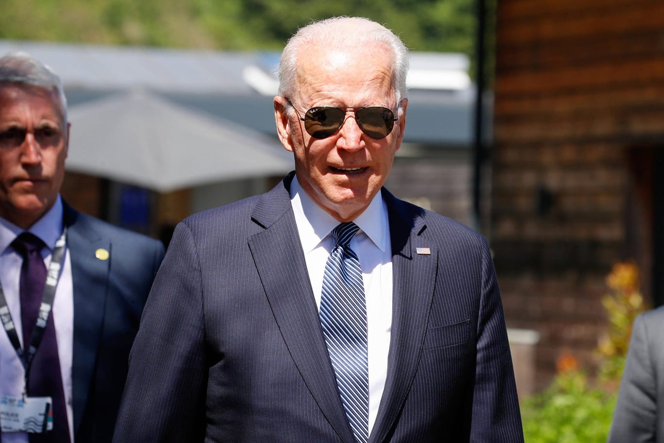 Joe Biden beim G7-Gipfel im englischen Carbis Bay: Der US-Präsident schlägt in Europa andere Töne als sein Vorgänger an.