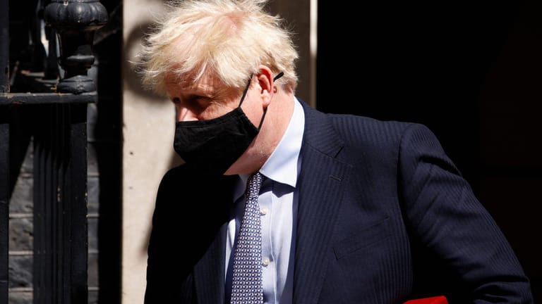 Premierminister Boris Johnson: Die Delta-Variante die Infektionszahlen im Land wieder in die Höhe schnellen lassen.
