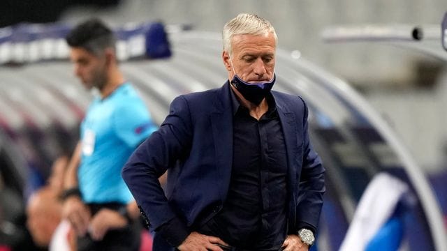 Sorgt sich vor dem EM-Auftakt nicht wegen des Disputs zwischen Kylian Mbappé und Olivier Giroud: Frankreich-Coach Didier Deschamps.