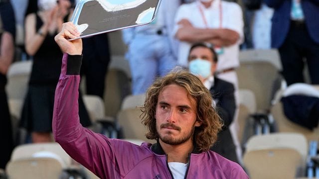 Trauert um seine verstorbene Großmutter: Stefanos Tsitsipas.