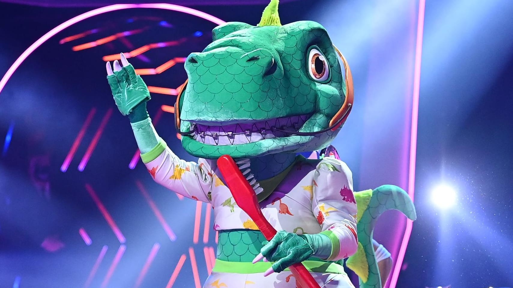 "The Masked Singer": Der Dinosaurier hat die vierte Staffel für sich entschieden – im Herbst geht die Show in eine neue Runde.