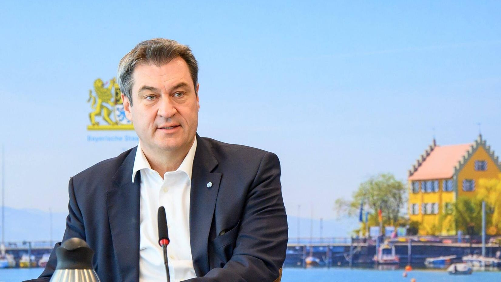 Bayerns Ministerpräsident Markus Söder: "Ich wundere mich ein bisschen über die Bundesregierung".