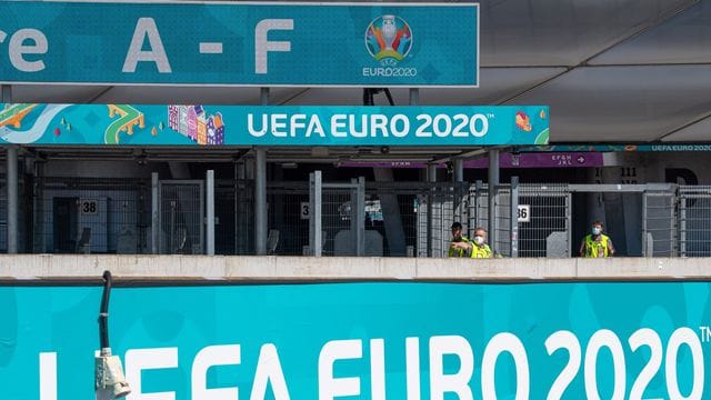 Fußball EM - Vorbereitungen in München