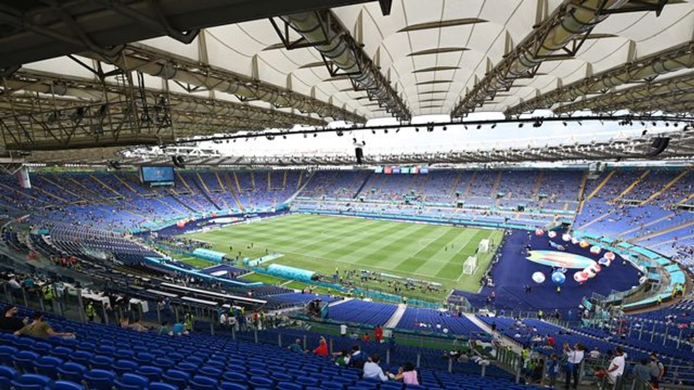 Die Italiener würden gern zum EM-Viertelfinale viel mehr Zuschauer in das Olympiastadion lassen, als beim Eröffnungsspiel.