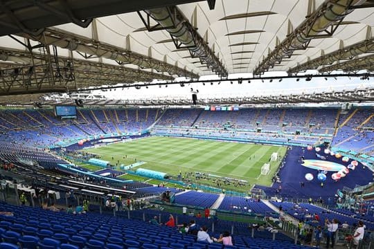 Die Italiener würden gern zum EM-Viertelfinale viel mehr Zuschauer in das Olympiastadion lassen, als beim Eröffnungsspiel.