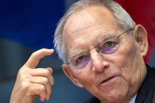 Bundestagspräsident Wolfgang Schäuble (CDU) .