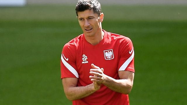 Soll die Tore für Polen erzielen: Robert Lewandowski während einer Trainingseinheit.