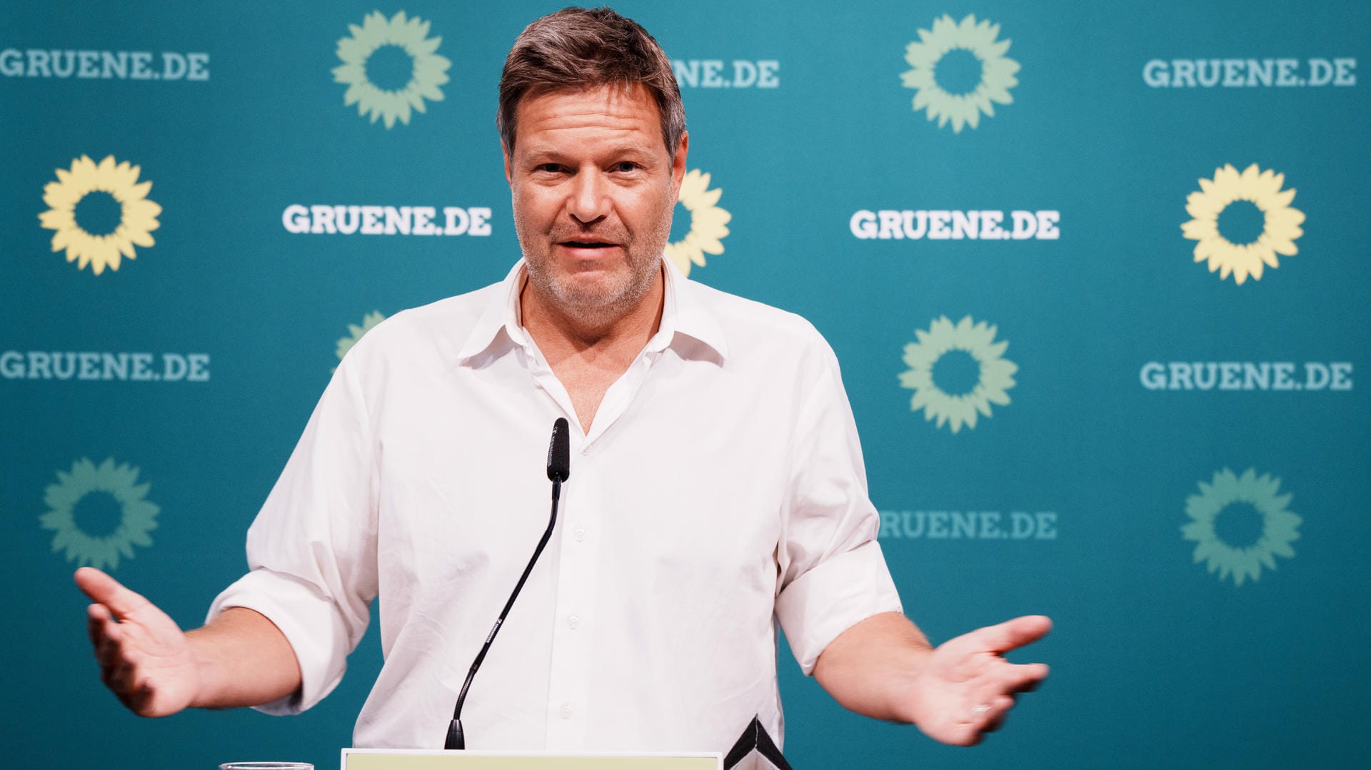 Robert Habeck: Der Bundesvorsitzender von Bündnis 90/Die Grünen verteidigte die Steuerpläne seiner Partei.