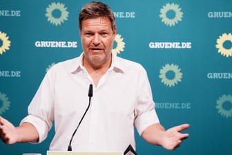 Robert Habeck: Der Bundesvorsitzender von Bündnis 90/Die Grünen verteidigte die Steuerpläne seiner Partei.