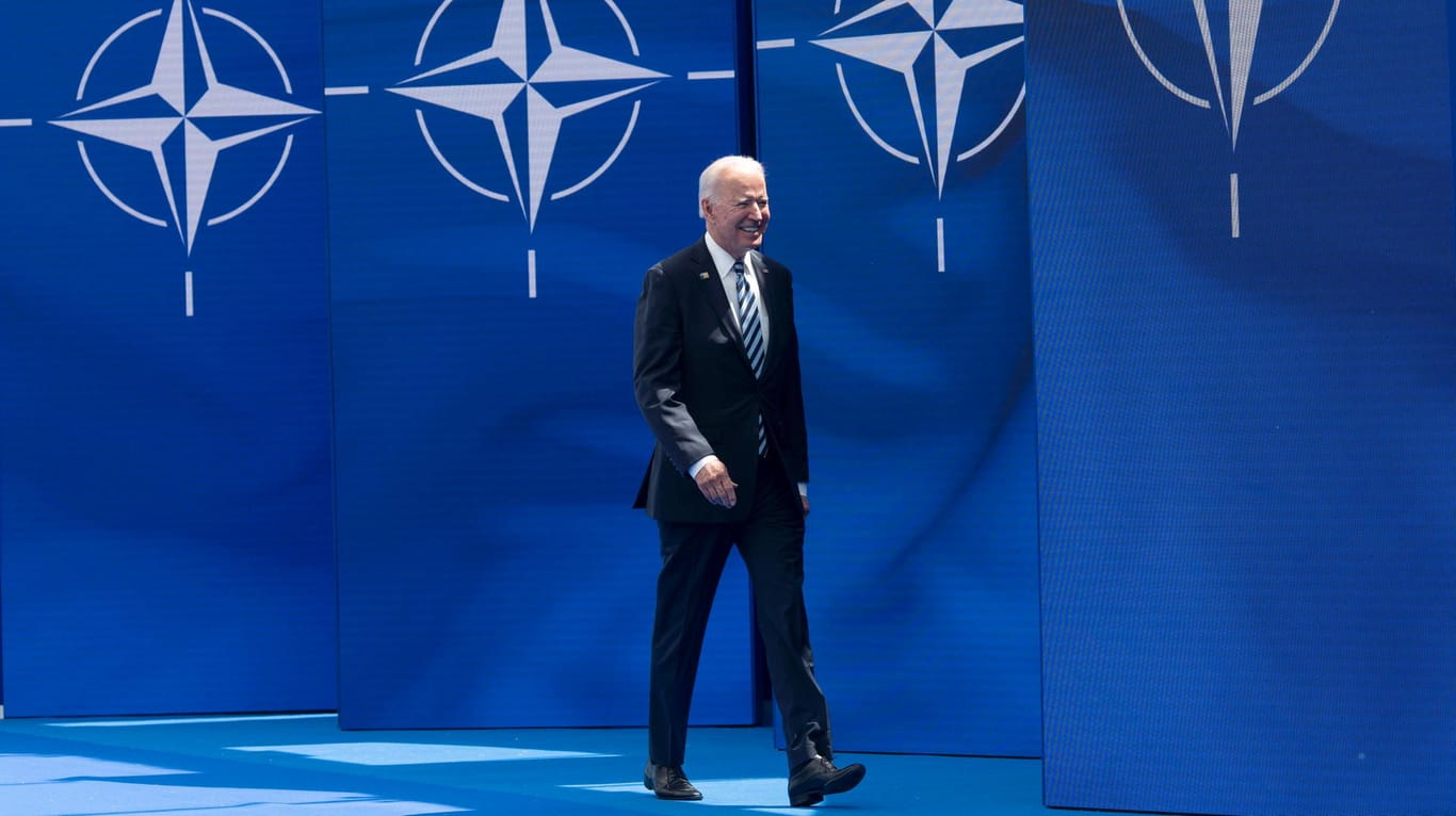 US-Präsident Joe Biden beim Nato-Gipfel in Brüssel: "Ich will ganz Europa wissen lassen, dass die Vereinigten Staaten da sind."