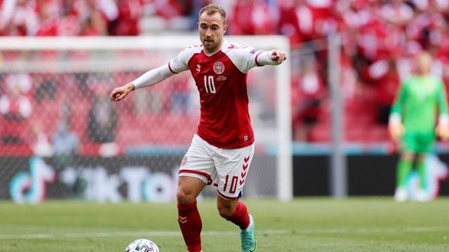 Meldete sich via Instagram aus dem Krankenhaus: Dänemarks Christian Eriksen.