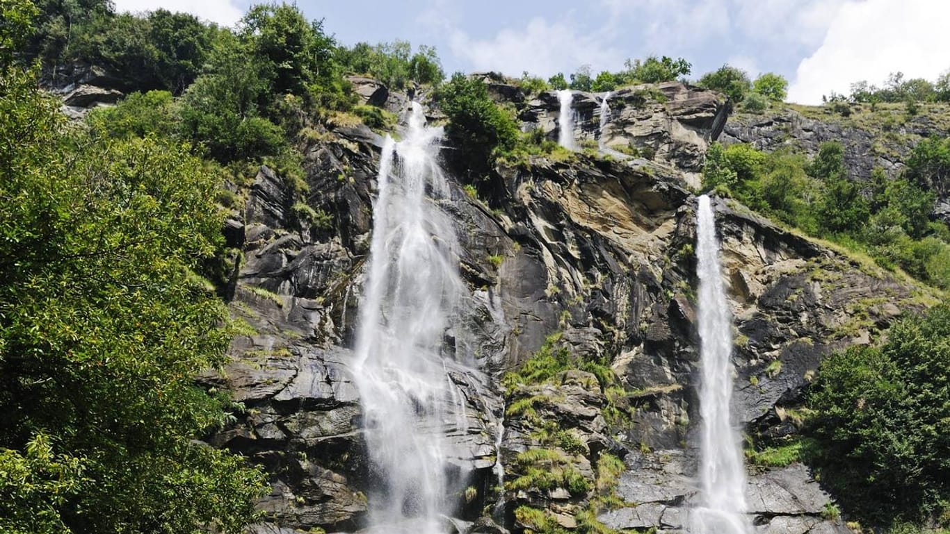 Wasserfall von Acqua Fraggia: Augenzeugen des Unglücks riefen sofort die Bergrettung.