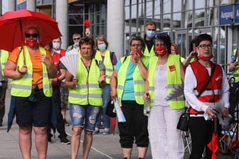 Warnstreik im Einzelhandel