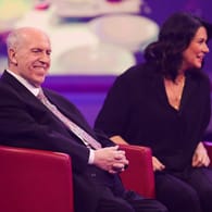 Reiner Calmund und Sylvia Calmund: Hier bei der TV-Show "2020! Menschen, Bilder, Emotionen! – Der große RTL Jahresrückblick" gemeinsam im Fernsehstudio.
