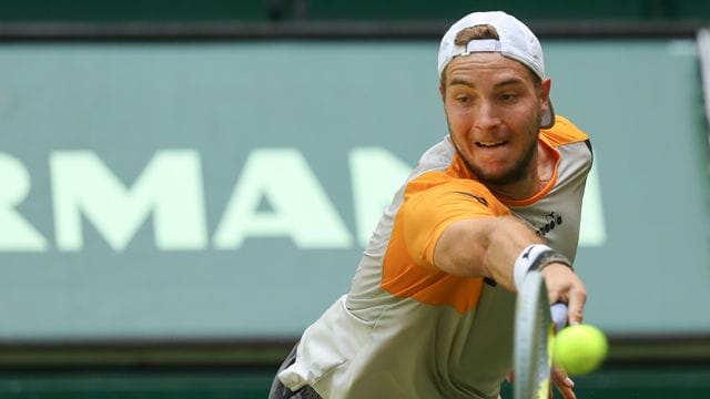 Jan-Lennard Struff erreichte in Halle die nächste Runde.